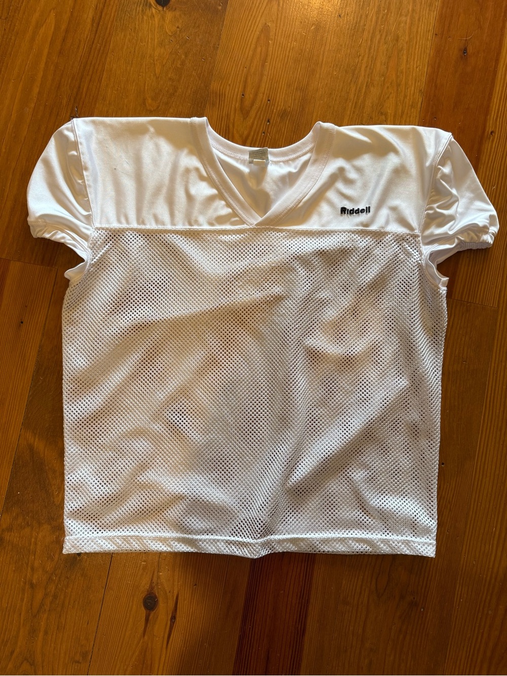 Riddell Men's White Mesh Football Jersey